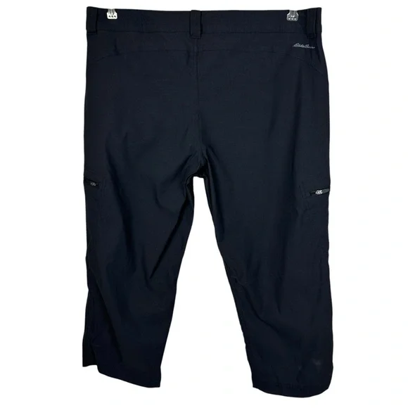 Eddie Bauer Stretch Nylon Cargo Capri Pants - Picture 4 of 8